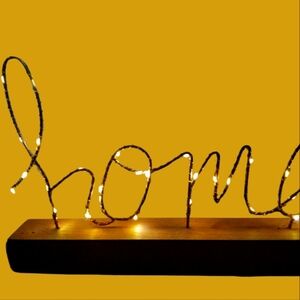 LED HOME "home" SIGN